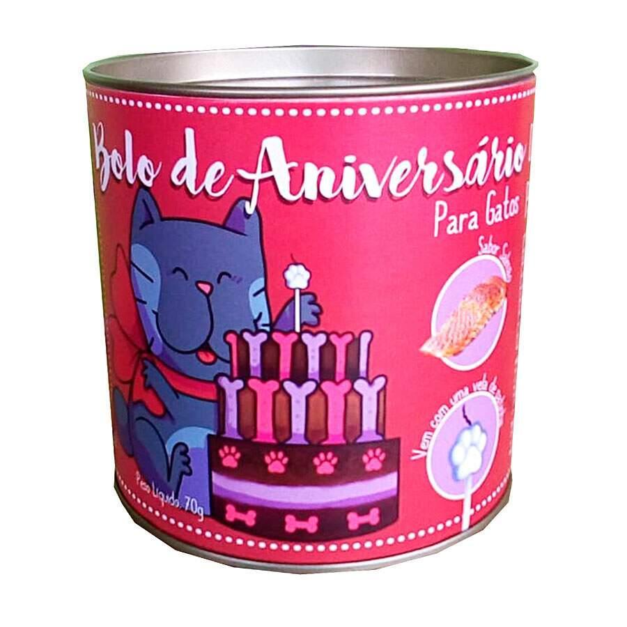 Bolo de Aniversário 70g Bolo de Aniversário 70g